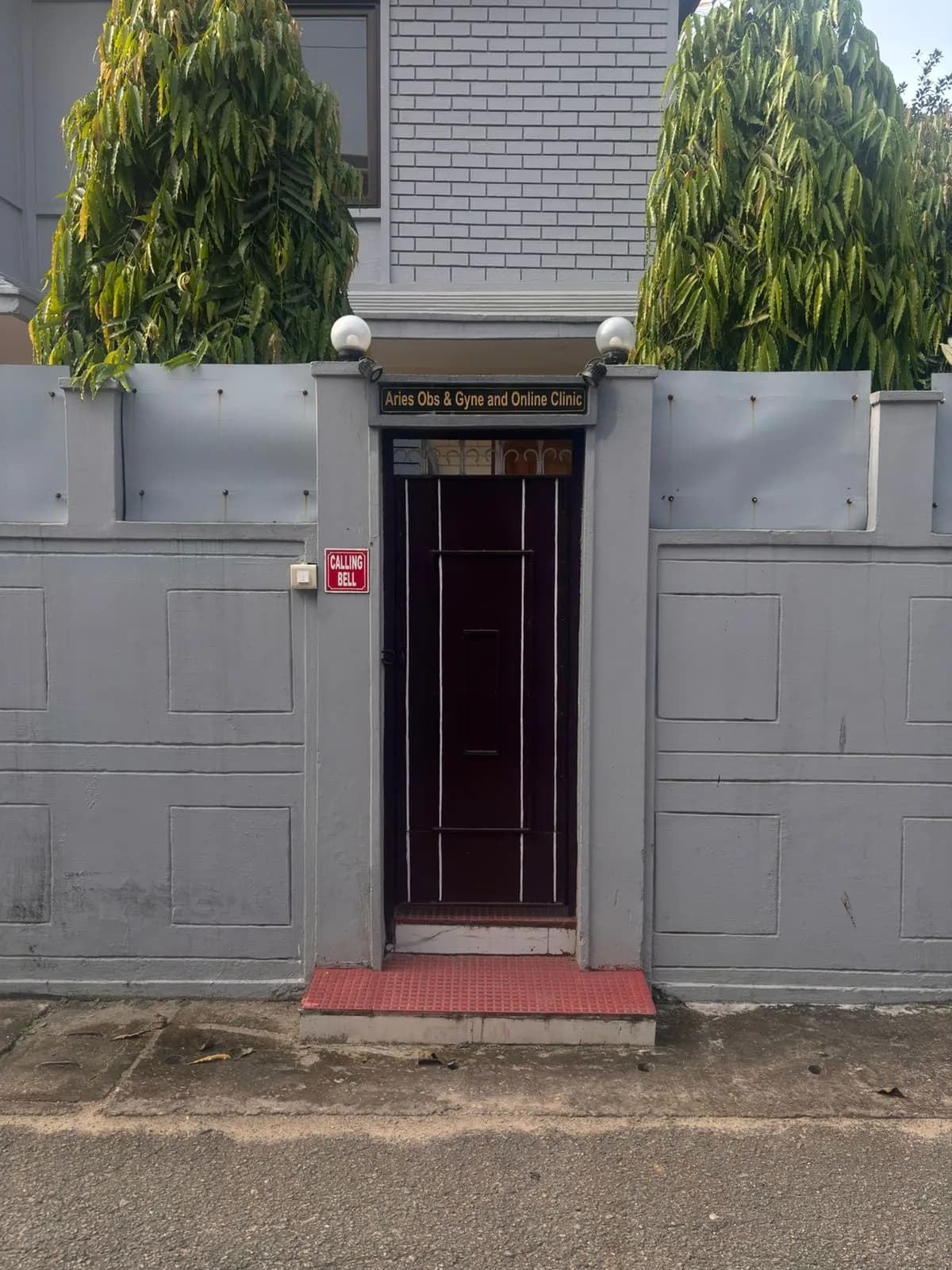 Aries Obgyn Clinic exterior on Trinayan Path, Beltola, Guwahati