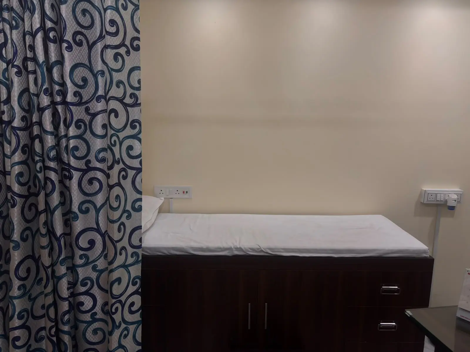 Examination room with modern equipment