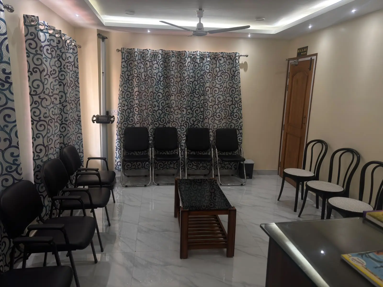 Private waiting room at Aries Obgyn Clinic